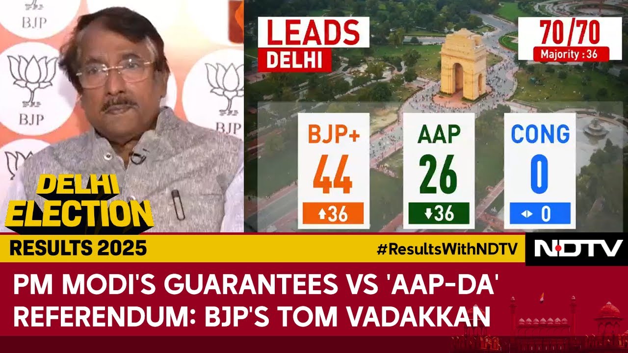 Election Results 2025 | PM Modi's Guarantees Vs 'AAP-Da' Referendum ...