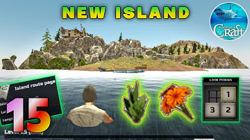 Survival and Craft Small Island ( 70.8588, -101.9571) Full Exploring - Find Key Door & flowers #15