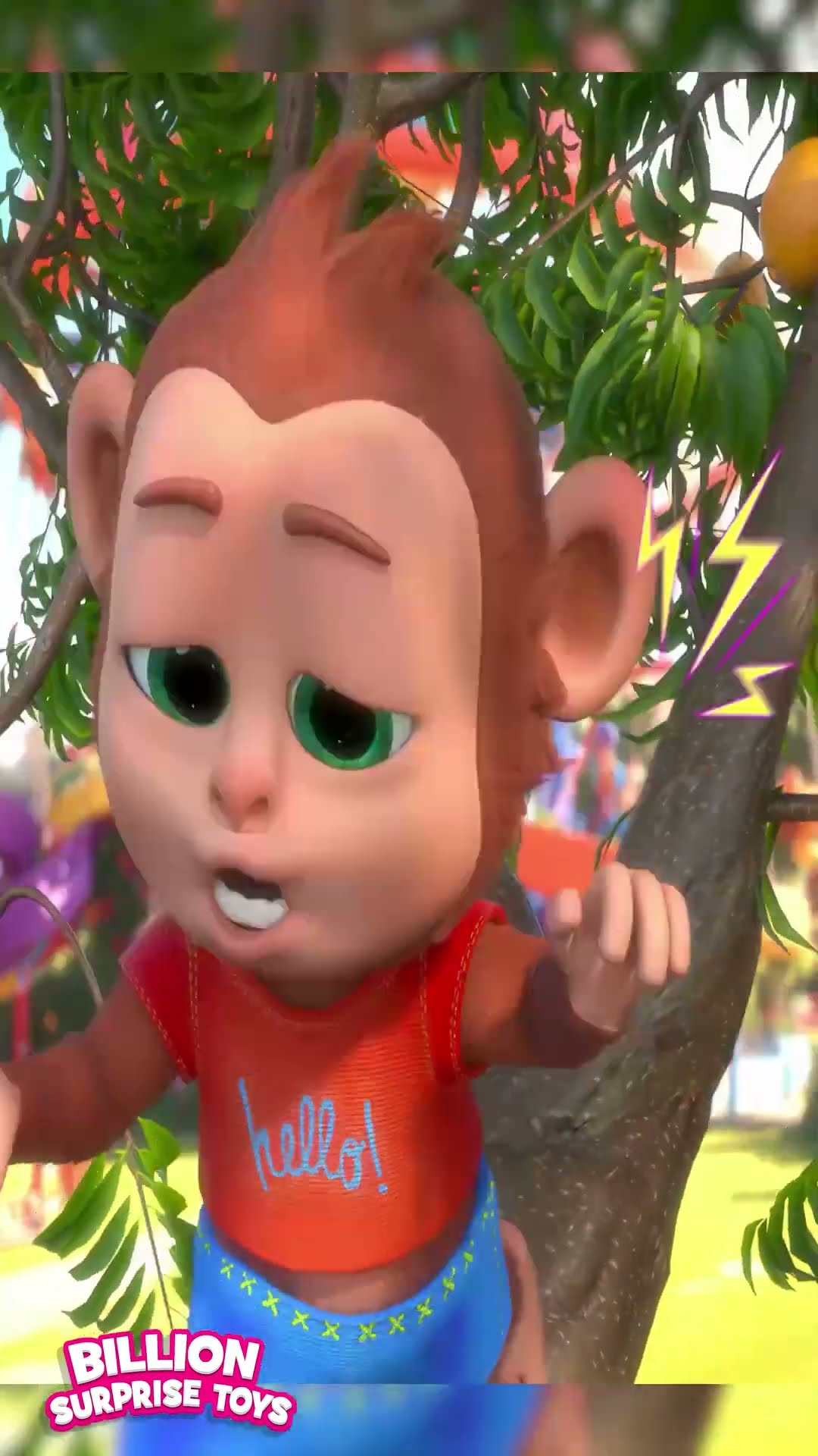 Wake Up Call! Enormous Creature on the Loose! - ABCs and 123s #shorts #billionsurprisetoys