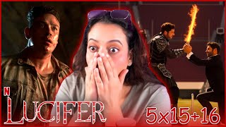 NO WAAY ‼️😭 Lucifer Season 5 | EP15-16**FIRST TIME Reaction/Commentary**