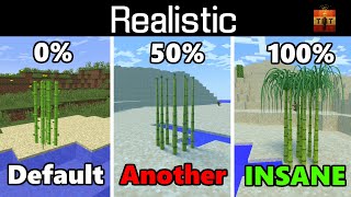 Realistic Sugar Cane - Default/Another/INSANE - Minecraft View screenshot 3