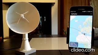 ISS and LEO Satellites tracker with ESP32 (x16 speed)