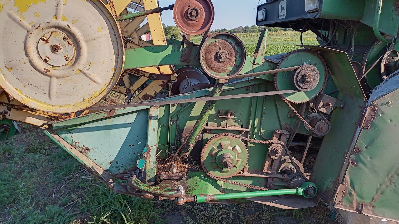 Джон дір 955. Привід коси.