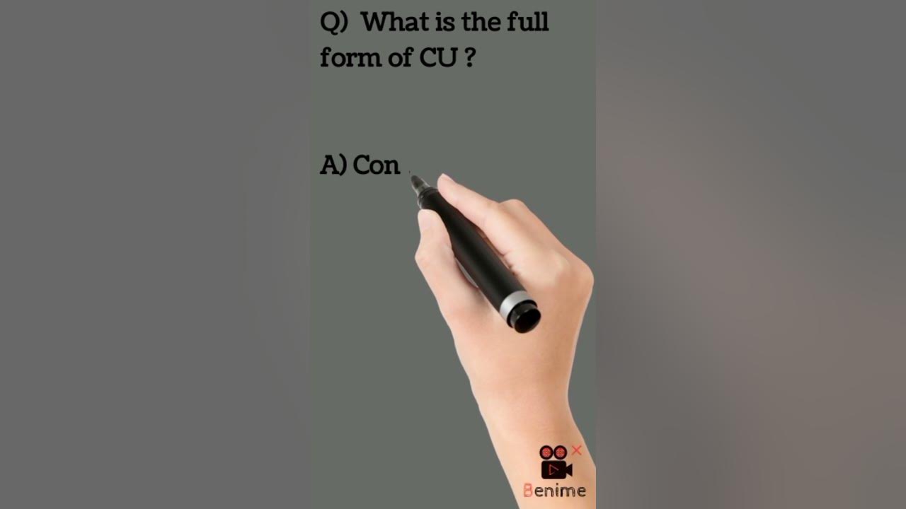 cu-full-form-objective-question-for-competitive-exam-shorts-short
