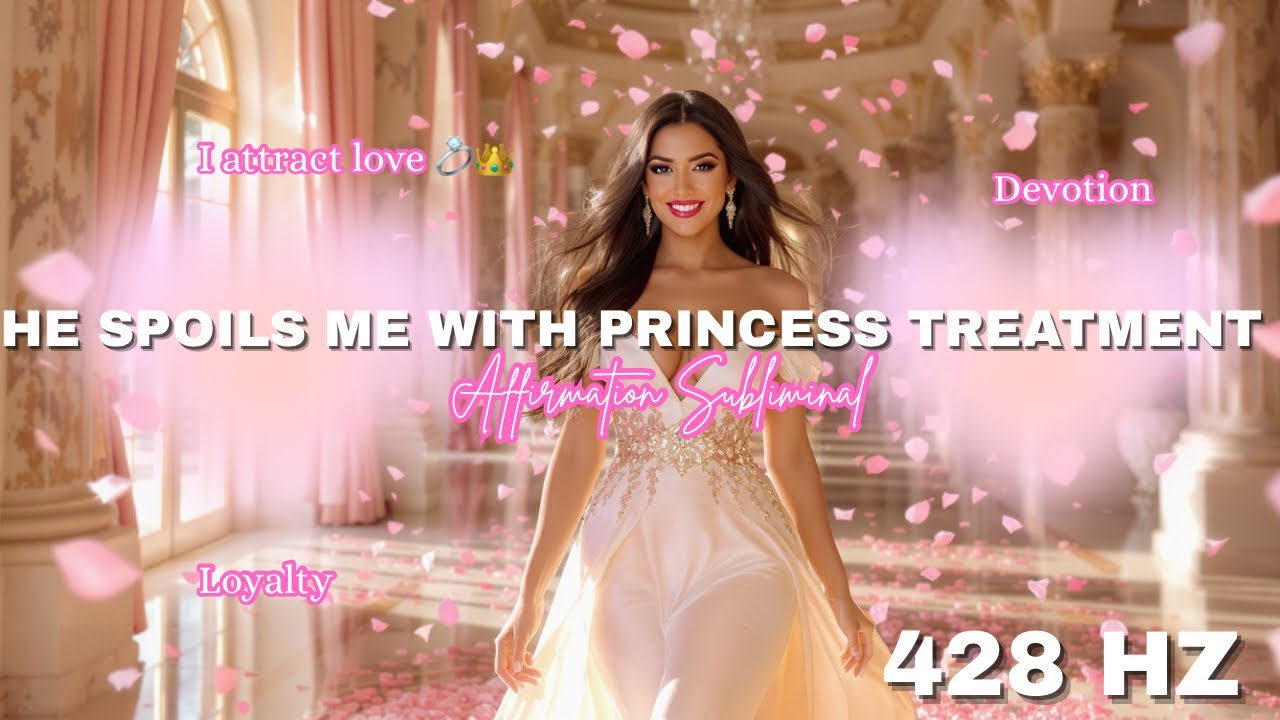 ✨ PRINCESS TREATMENT SUBLIMINAL AFFIRMATIONS 💍👑 | For Magnetism, Devotion & Divine Femininity 💗 ✨