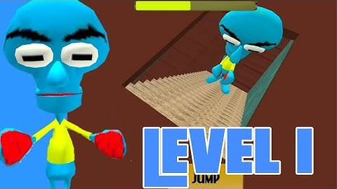 HELLO SQUID SPONGE NEIGHBOR || LEVEL 1 GAMEPLAY || ANDROID FLICKS