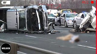 65 Tragic Moments! Idiots Driver Crashes On Road Got Instant Karma | Idiots In Cars !