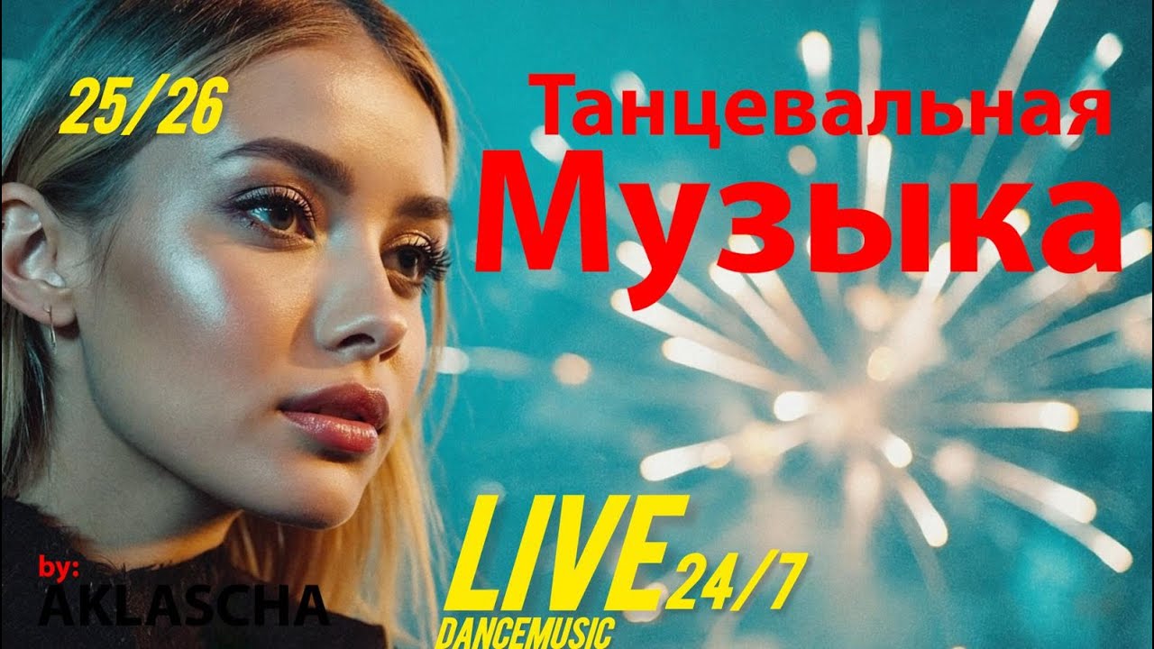 LIVE 24/7 РУССКАЯ ТАНЦЕВАЛЬНАЯ МУЗЫКА / НОВАЯ МУЗЫКА/ RUSSIAN DANCE MUSIC / RUSSISCHE MUSIK / 25/26