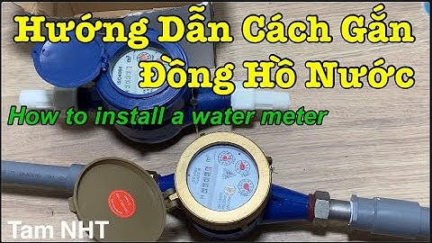 Dịch vụ gắn đồng hồ nước