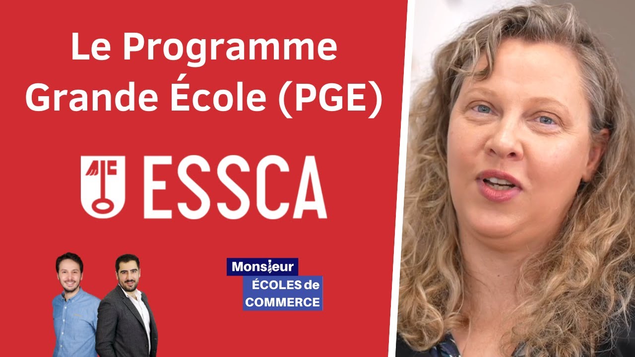 ESSCA : Le Programme Grande Ecole (PGE) - 2023