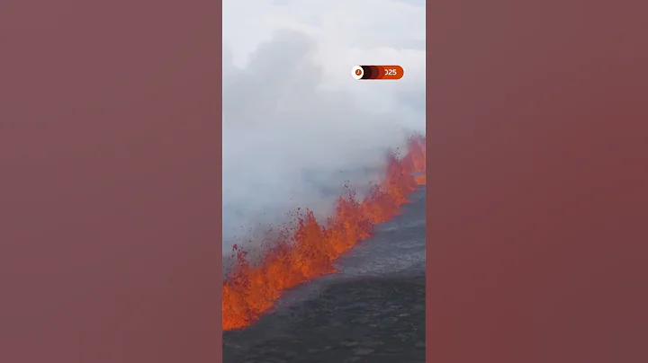Iceland volcano erupts