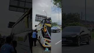 (JJ TOR MONITOR CHAIRMAN) RAHMA × KOMANG #fyp viral #jetbus #busmania #viralvideo #shorts #basuri...