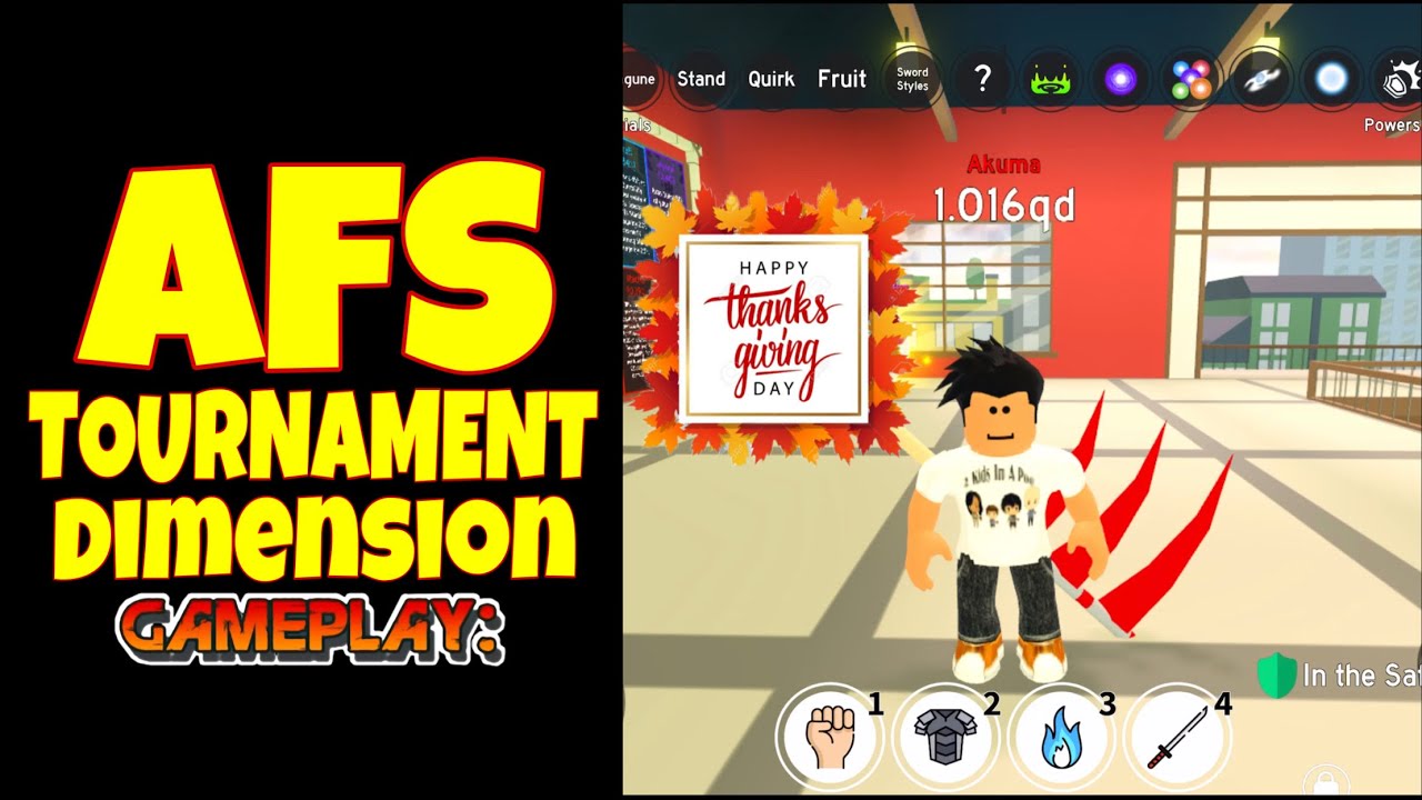 Tournament Dimension, Anime Fighting Simulator Wiki