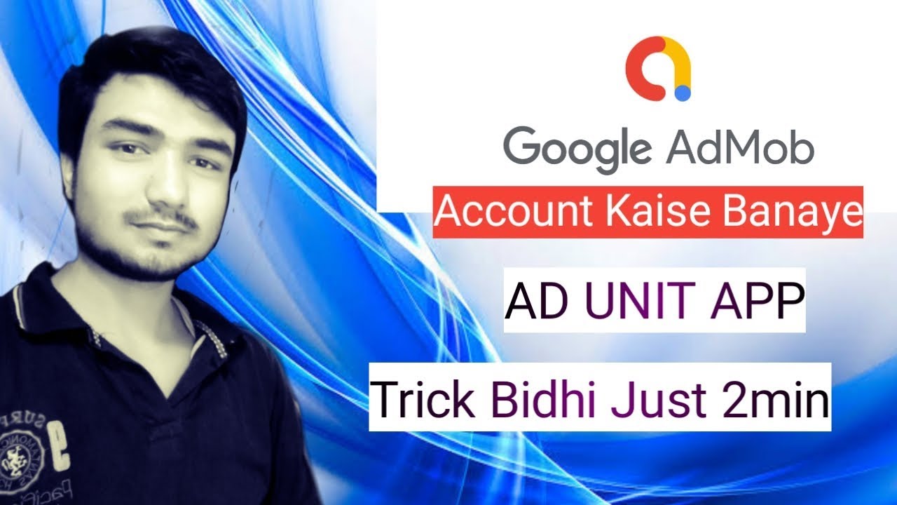 How To Create Google Admob Acount | Admob Acount kaise banaye - YouTube
