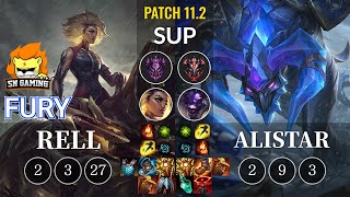 SN Fury Rell vs Alistar Sup - KR Patch 11.2