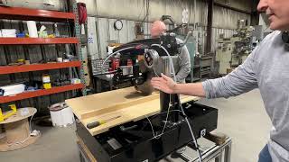 Radial Arm Saw Adjustments