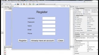 Create Login And Register Using MySQL DB in java