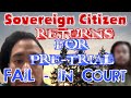 Sovereign Citizen Jonathan Schuster — Pre-Trial Ends In Total FAIL