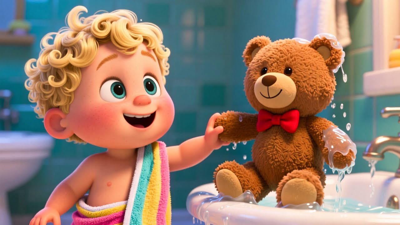 Beep Beep Bath Time Bus 🛁🚌 | Fun Kids Learning Video | Preschool Bath Time Adventure