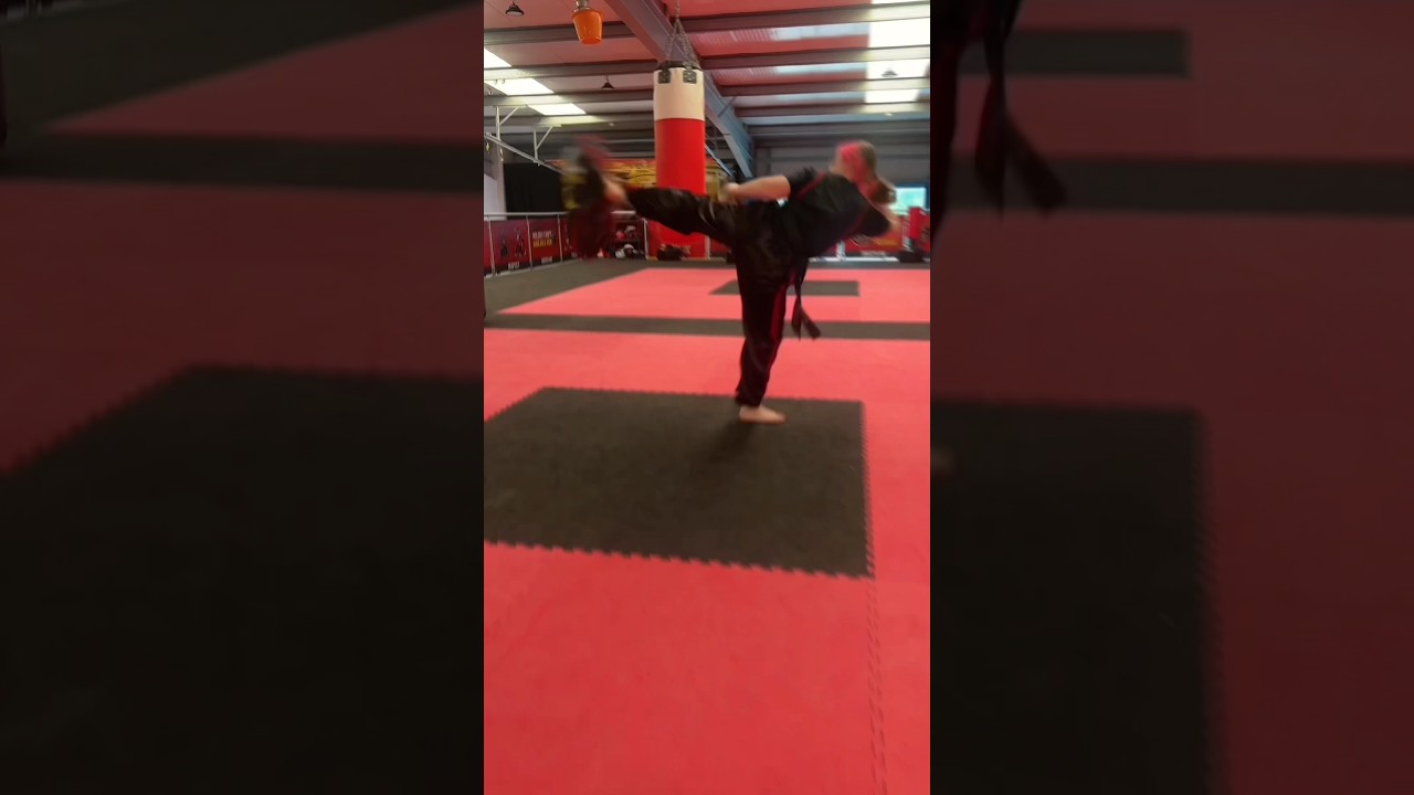 When our students leave their sparring kit out! 