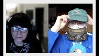 Kronvirusa intervjuo kun Derek Roff pri maskoj