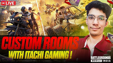 BGMI LIVE CUSTOM ROOM | RP AND UC GIVEAWAY EVERY MATCH | ALL WEAPONS AND TDM CUSTOMS | #bgmilive