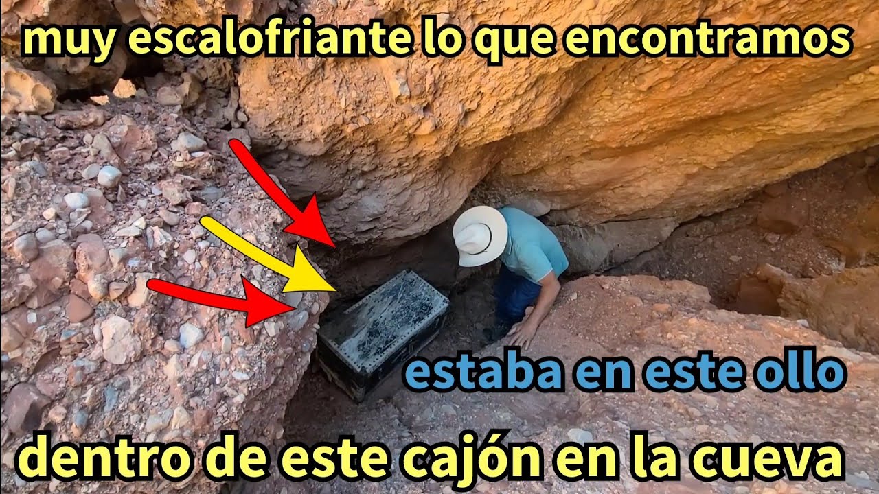 Escalofriante lo que encontramos en este cajón o ataúd 