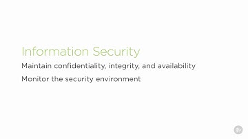 Information Systems Auditor - Operations, Maintenance, and Service-03  Information Security