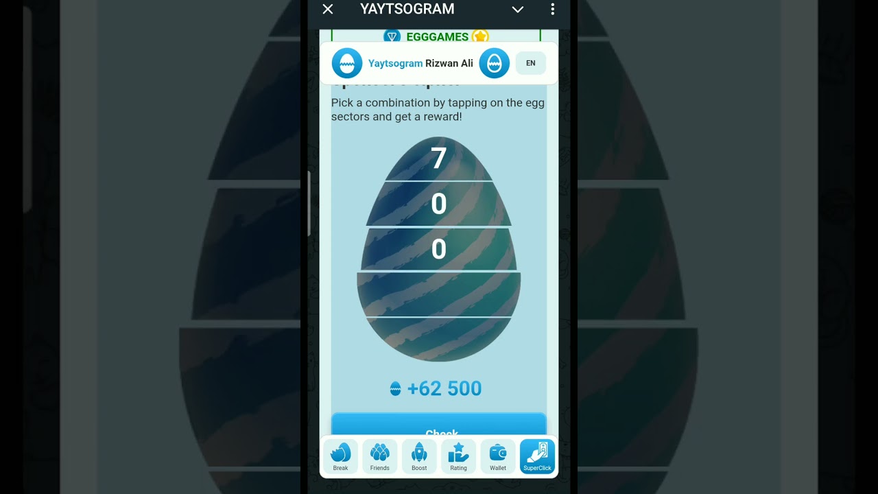 Sponsor's cipher card 9 October