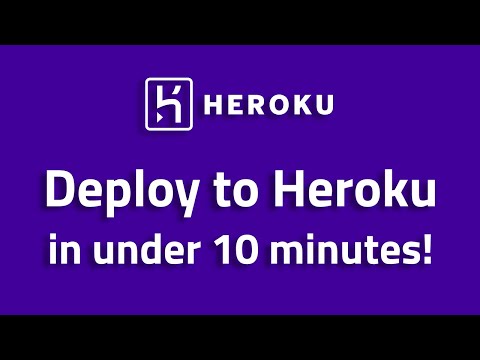 Heroku Tutorial - Deploy your app or website in under 10 minutes for free