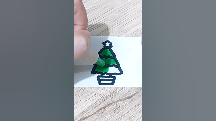 Make your own sticker • DIY sticker • CHRISTMAS TREE #sticker #diysticker #diystickers #shorts