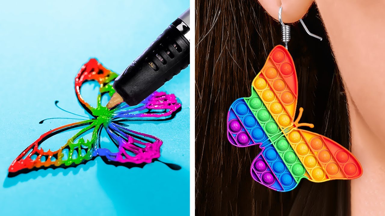 Awesome 3D Pen And Glue Gun Ideas And Mini Crafts | Fancy Accessories And Repair Hacks