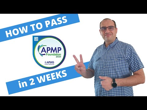 How to pass APMP Foundation certification in 2 weeks