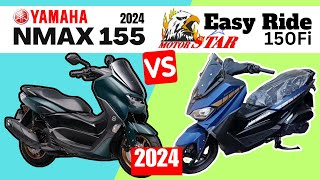 Yamaha NMAX 155 vs Motorstar Easy Ride 150 Fi | Side by Side Comparison | 2024