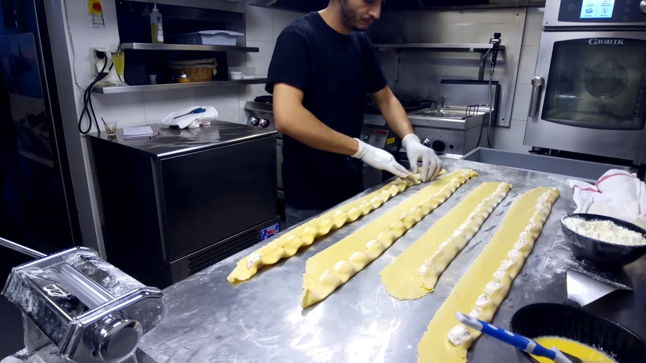 Ravioli maison chèvre noix figue # la cantine #marseille