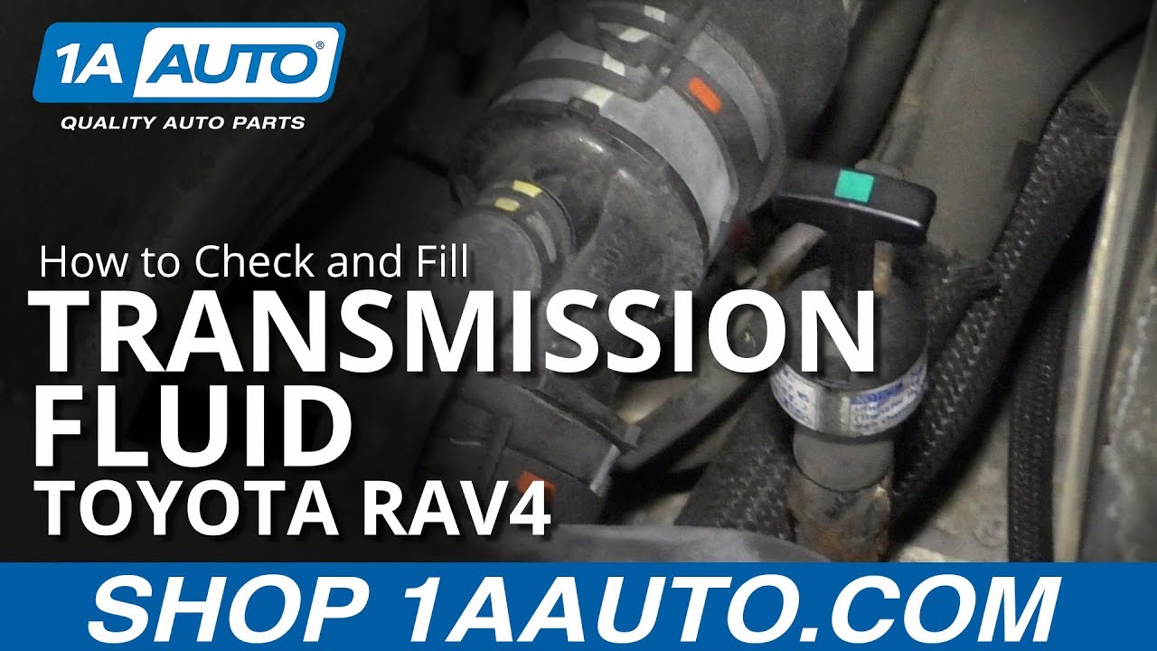 How to Check and Fill Transmission Fluid 2005-16 Toyota RAV4 | 1A Auto