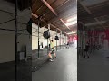 Front squat and push jerk 1+2
