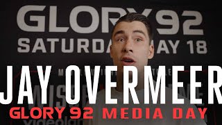 Jay Overmeer | GLORY 92 Media Day