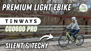Tenways CGO600 Pro eBike Review ($1899 Belt Drive City eBike)