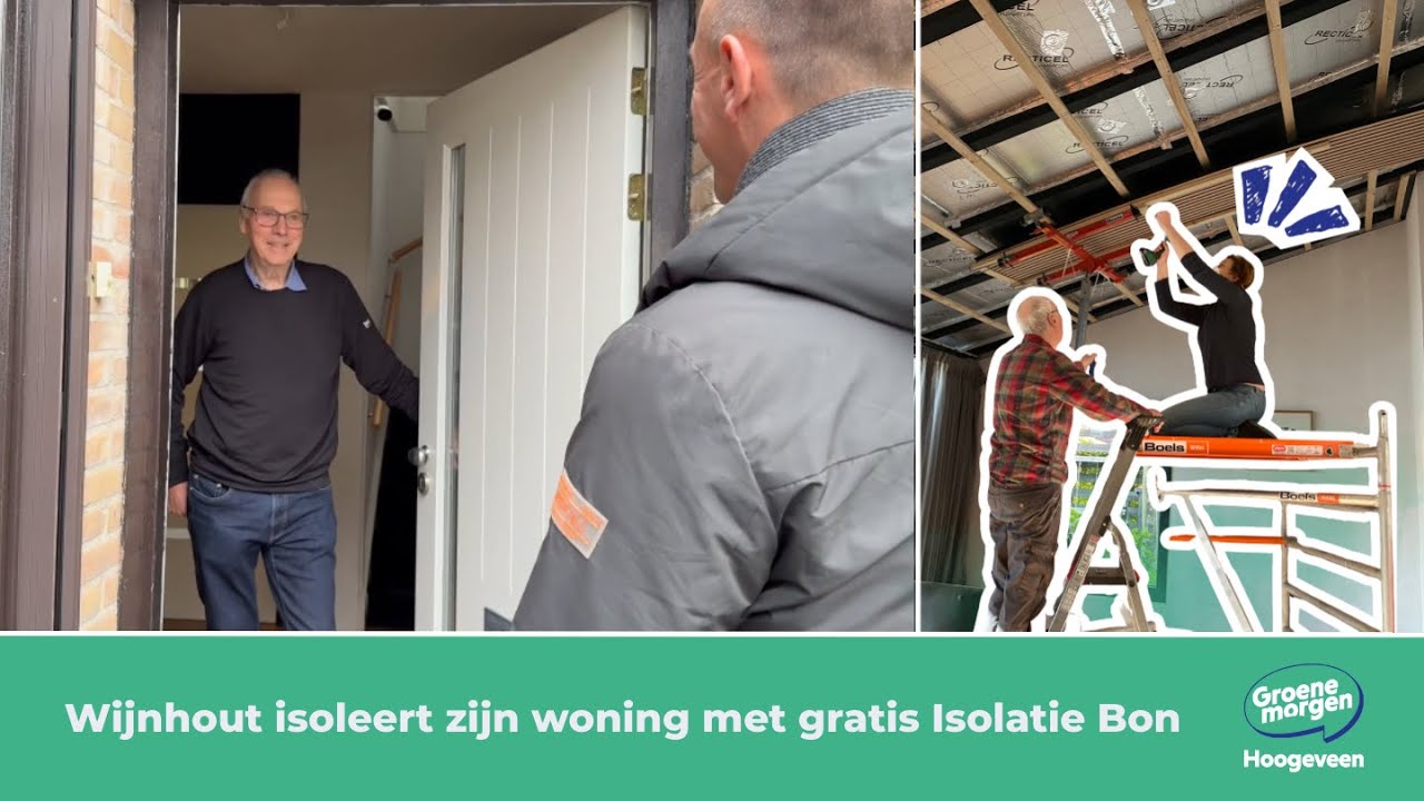 Wijnhout isoleert zijn woning met gratis Isolatie Bon