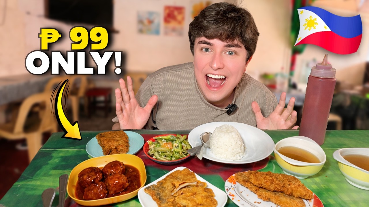 🇵🇭 Это самое дешевое блюдо на Филиппинах? (Всего 99 песо за двоих?!) 💸