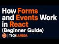 React Masterclass | Forms, Input Handling and Event