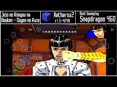 Jojo no Kimyou na Bouken: Ougon no Kaze (English Patched) PS2 ISO -  CDRomance