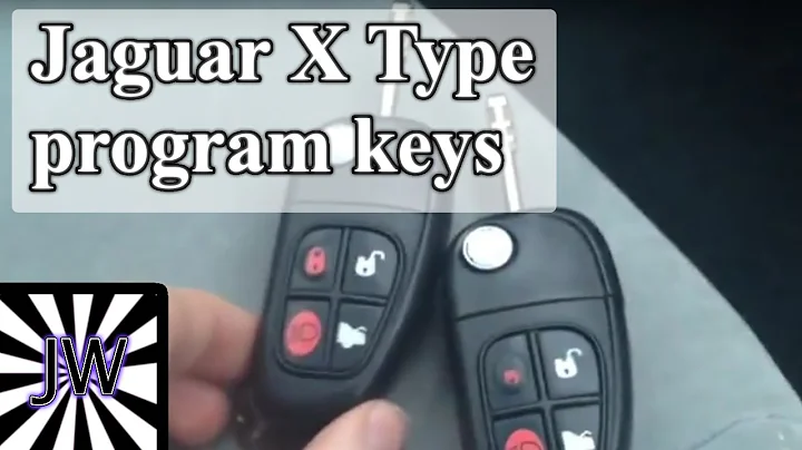 Jaguar X Type - Program remote key fob