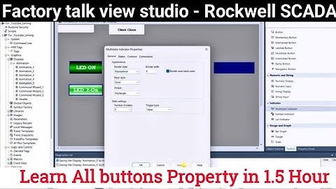 Learn SCADA in 2 hour  || Factory Talk view tutorial for beginners