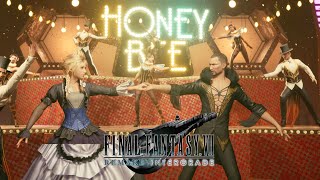 FF7 Remake Intergrade | Dancing at the HoneyBee Inn BUT Cloud's Outfits Keep Changing