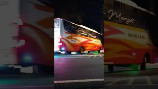 Bus Harapan Baru Sekar Mangir Di Tikungan Lahor