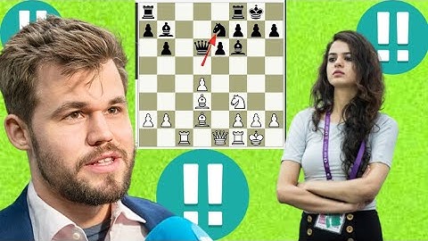 Magnus Carlsen vs Tania Sachdev 1