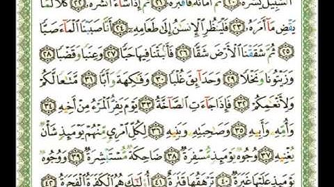 080 - سورة عبس - شيرزاد عبد الرحمن طاهر