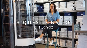 3 Questions to... Julia Scholz, Sales Manager at Magazino